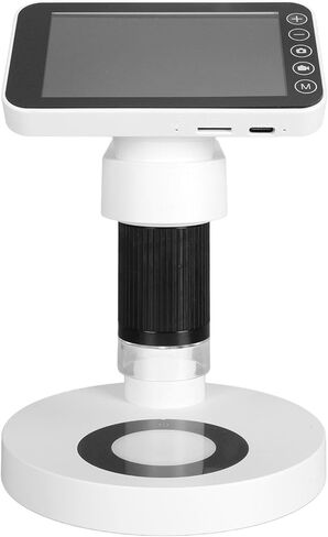 3.97 بوصة شاشة ملونة المجهر الرقمي ، مجهر التكبير machifier 1000x مع تسجيل الفيديو للطلاب علم بيولوجيا علم المواد in Kuwait