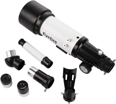 Telescope for Kids Adults Astronomy Beginners Refractor Telescope for Astronomy Portable Travel Telescope with Tripod Up to 336 Times with Tripod in Saudi Arabia