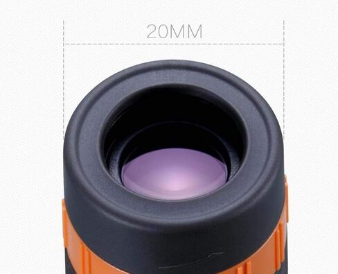 Mini Monocular Portable Waterproof Telescope with Mobile Phone Photo Clip Outdoor Travel Viewing Scenic in Saudi Arabia