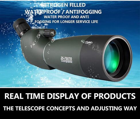 Adults Kids Telescopes for Astronomy Professional High Magnification 70mm Aperture Refraction Telescope Zoom Portable Monocular Scope with Tripod Phone Holder Beginners Space Observation in Saudi Arabia