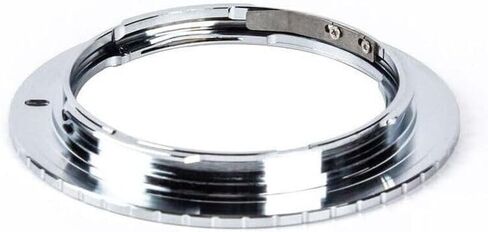 Adapter Ring for Praktica P B Lens to Canon EF Metal Silver Grey manual focus in Saudi Arabia