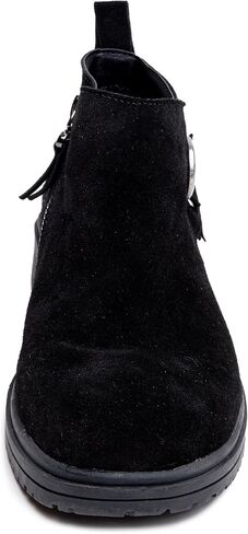 Minnetonka Joyelle – Ankle Booties for Women with Anishinaabe Designed Lug Sole and Cushioned Footbed in Saudi Arabia