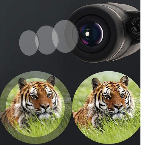 أحادي العين المحمول 12x50 مع الرؤية الليلية IPX7 BAK4 PRISM FMC عدسة أحادية اللون مع محول الهاتف الذكي وترايبود للبالغين حفلات مشاهدة الطيور in Saudi Arabia