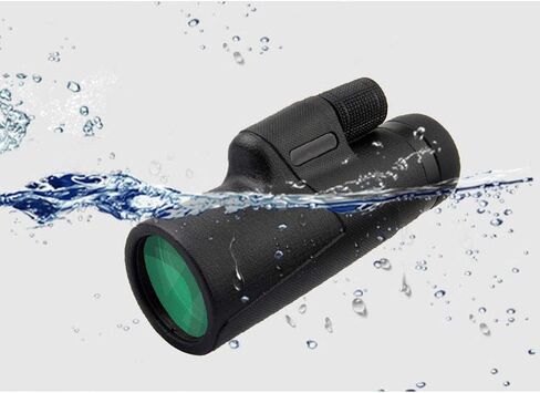 أحادي العين المحمول 12x50 مع الرؤية الليلية IPX7 BAK4 PRISM FMC عدسة أحادية اللون مع محول الهاتف الذكي وترايبود للبالغين حفلات مشاهدة الطيور in Saudi Arabia