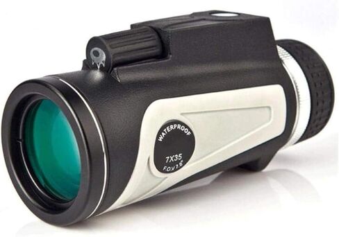 Portable Binoculars High Power Monocular Binoculars Telescope, 7x35 High Power HD Binoculars with Compass Measureable Distance in Saudi Arabia