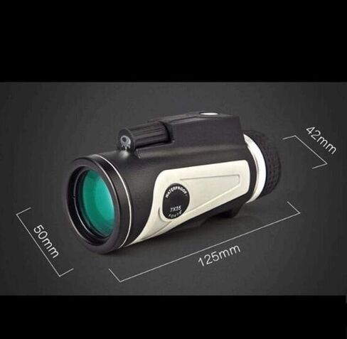 Portable Binoculars High Power Monocular Binoculars Telescope, 7x35 High Power HD Binoculars with Compass Measureable Distance in Saudi Arabia
