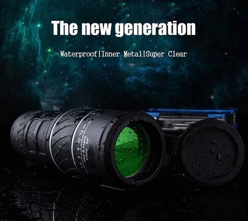 Updated Newest Monoculars 40X60 High Power Waterproof Monocular Telescope Sports Birds Outdoor Mini Monocular Telescope 69 * 53 * 150Mm in Saudi Arabia