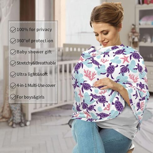 Truck Tractor Construction Machinery Excavator Baby Stuff Car Seat Cover,Nursing Cover for Mom Breathable Stroller Cover Multi-Use Car Seat Canopy Carrier Covers for Girls Boys in Kuwait