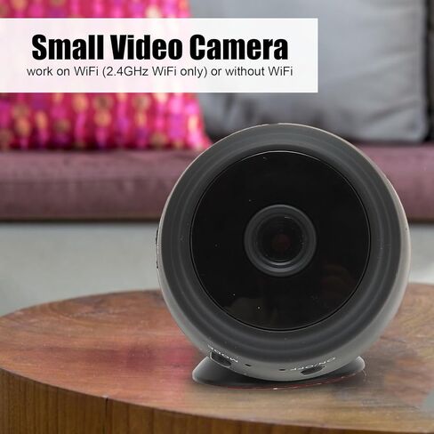 كاميرا WiFi Flexman 1080p ، Mini Archargeable Light Vision 360 ° Remote Camera Camera Camera ، كاميرا فيديو داخلية للمكتب المنزلي in Kuwait
