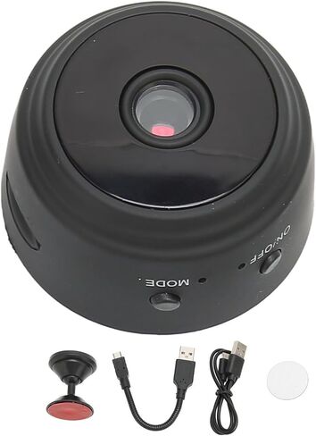 كاميرا WiFi Flexman 1080p ، Mini Archargeable Light Vision 360 ° Remote Camera Camera Camera ، كاميرا فيديو داخلية للمكتب المنزلي in Kuwait