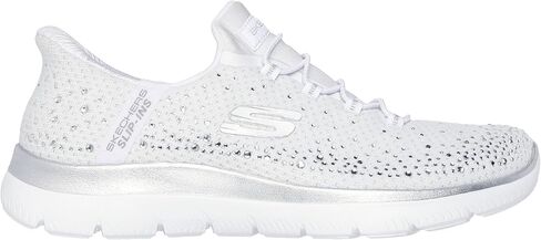 Skechers Sport Women's Summs-Brilliant Shine Hands Free-Slip-ins Sneaker in Saudi Arabia