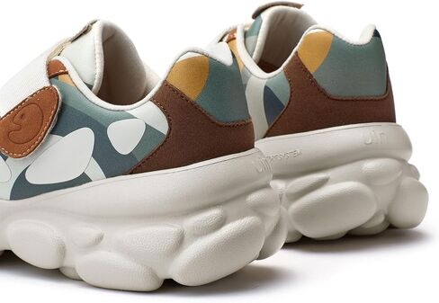 Uin Women's Chanky Fashion Sneakers Walking Nargall مريح الفن مصمم سفر Dad Shoes Ronda in Saudi Arabia