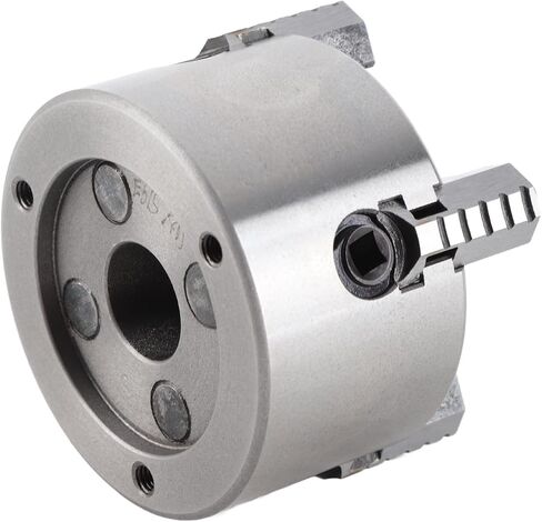 Hztyyier K72-80 4 -Jaw Metal مخرطة تشاك - مخرطة عكسية لآلة الدوران - أجزاء لمعالجة المعادن in Saudi Arabia