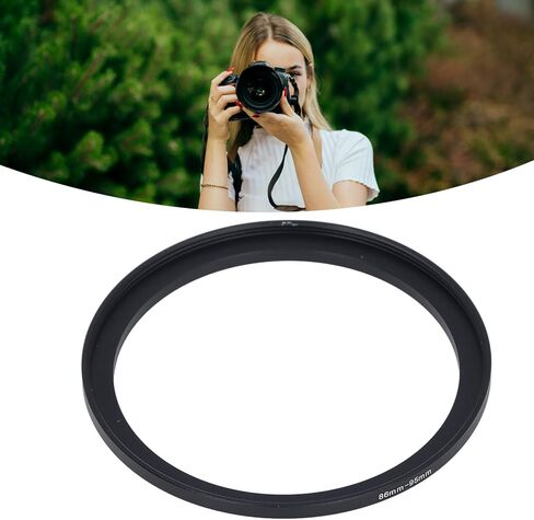 Tangxi 86mm to 95mm Ring Lens Adapter Ring ، حلقات مرشح عدسة الكاميرا الألومنيوم ، حلقة محول تصفية العدسات الصوتية للتصوير الفوتوغرافي in Saudi Arabia