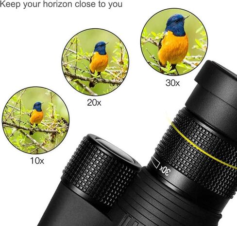 مناظير محمولة عالية الطاقة 10-30 × 50 ، تلسكوب تكبير أحادي العين مع عدسات BAK4 PRISM مع ترايبود للألعاب الرياضية في الهواء الطلق in Saudi Arabia