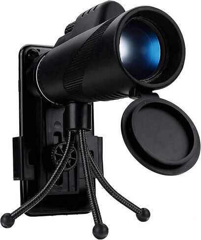 أحادي 40x60 Telescope Bak4 Camping HD مع مقطع الهاتف ترايبود مناسب للسفر في الهواء الطلق والعرض in Saudi Arabia