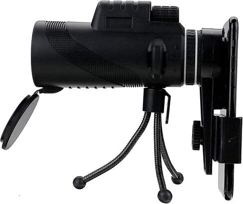 أحادي 40x60 Telescope Bak4 Camping HD مع مقطع الهاتف ترايبود مناسب للسفر في الهواء الطلق والعرض in Saudi Arabia