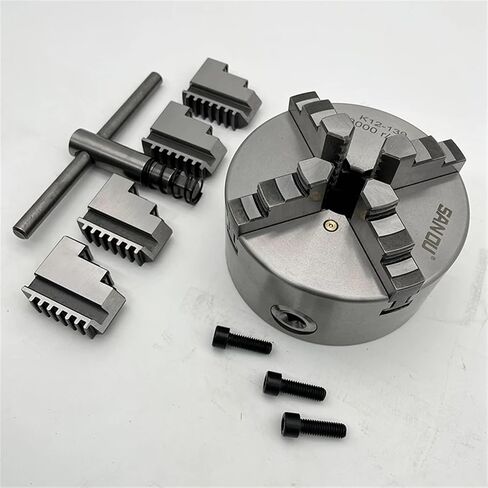 130 مم تشاك مخرطة Sanou 4 Jaw Confering Chuck K12-130 Precision Scroll Chuck in Saudi Arabia