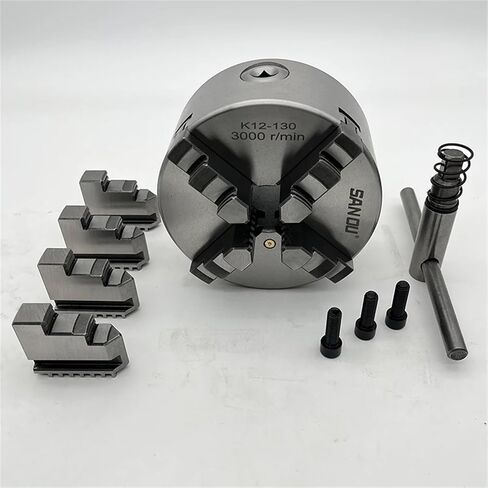 130 مم تشاك مخرطة Sanou 4 Jaw Confering Chuck K12-130 Precision Scroll Chuck in Saudi Arabia