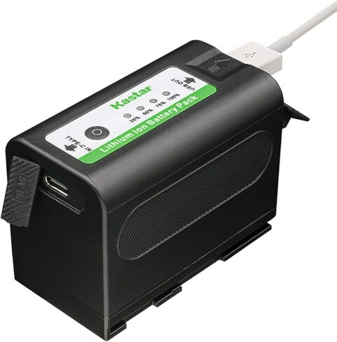 Kastar 1-Pack Battery 7.4V 7000mAh استبدال Canon ES8200V ، ES8400V ، ES8600 ، G10 ، G10HI ، G15HI ، G20HI ، G30HI ، G35HI ، G45HI ، G1000 ، G1500 ، G2000 ، XH-G1 HDV ، XH-G1S ، XH-G1S HD. in Saudi Arabia