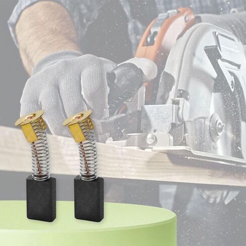 2 X Replacement Fit for Skil 77 Skilsaw-Saw HD77 Carbon Motor Brushes Brush-Parts in Saudi Arabia