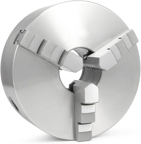 4-Inch 4-Jaw Self-Centering Chuck Set K11/200 Three-jaw Self-Centering Three-Grab Chuck Lathe Precision Chuck Jaws with 1-Inch x 8TPI Thread in Saudi Arabia
