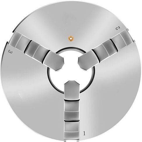 4-Inch 4-Jaw Self-Centering Chuck Set K11/200 Three-jaw Self-Centering Three-Grab Chuck Lathe Precision Chuck Jaws with 1-Inch x 8TPI Thread in Saudi Arabia
