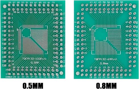 Cermant 35 قطعة 7 القيم PCB بروتو لوحات SMD إلى DIP محول لوحة محول SOP SSOP TSSOP SOP 8 MSOP 10 SOP 14 SOP 16 SOP 20 SOP 24 SOP 28 in Kuwait
