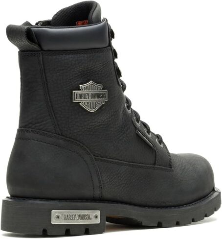 Harley-Davidson Men's Prescott Prackproof Black Motorcycle Boots D96135 in Kuwait