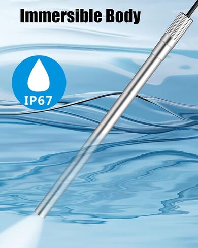 USB Microscope, 10X-200X USB C Digital Microscope, Portable Camera with 8 LED Lights & Multi-Joint Rotating Stand for Coin Collection Jewelers Electronics, Fits iPhone 15 Android Windows in Kuwait