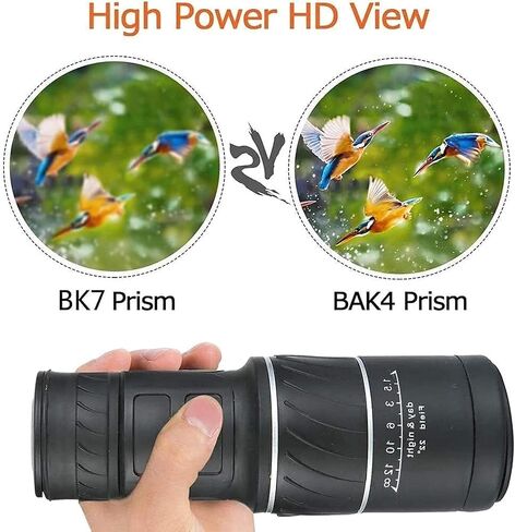 ، 16 × 52 HD كامل المنشور البصري أحادي التركيز التركيز Telescope النطاقات المحمولة المحمولة لمشاهدة الطيور in Saudi Arabia
