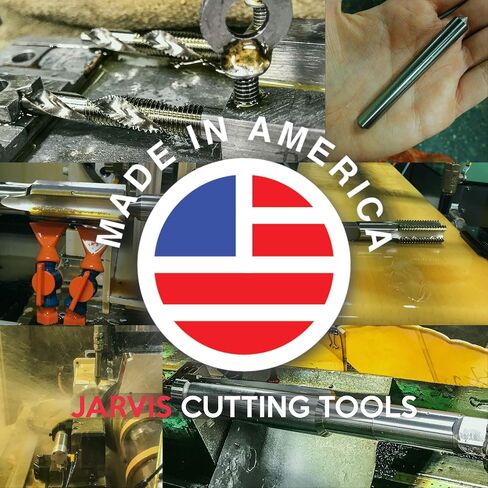 Drill Jarvis Nucon ، نقطة المركز الذاتية ، المصممة للألمنيوم ، 2.64 "الطول الكلي - حزمة 6 in Saudi Arabia