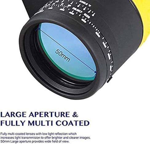 Monoculars Telescope High Power Telescope,7X50 Binoculars with Rangefinder, High Power Waterproof, BAK4 Prism, Lens, Compact with Binoculars for Outdoor Binoculars in Saudi Arabia