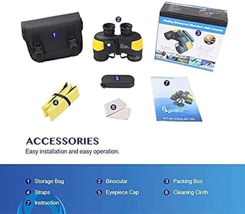 Monoculars Telescope High Power Telescope,7X50 Binoculars with Rangefinder, High Power Waterproof, BAK4 Prism, Lens, Compact with Binoculars for Outdoor Binoculars in Saudi Arabia