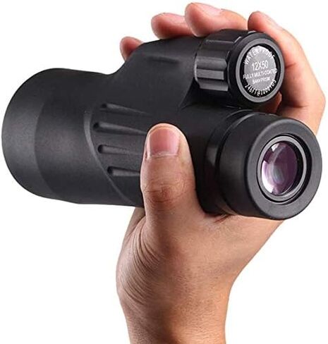 Monoculars Telescope High Power Telescope 10x50 Mini Coordinate Ranging Low-Light Nitrogen Waterproof Travel Outdoor Telescope Connect Mobile Phone for Adult Bird Watching Outdoor Binoculars in Saudi Arabia