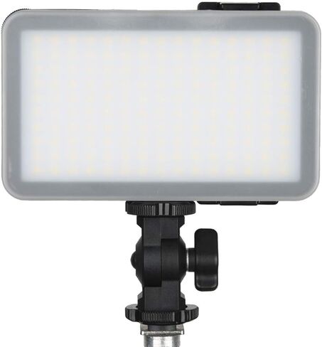 Godox LEDM150 ضوء فيديو الهاتف المحمول ضوء درجة حرارة اللون 5600K ، CRI 95+ TLCI 94+ ، 10 ٪ -100 ٪ تعديل السطوع ، 150 حبات LED ، USB قابلة للشحن ، مع 1/4 "واجهة من النوع L-Type حامل. in Saudi Arabia