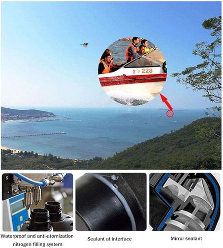 Monoculars Telescope High Power Telescope,10x50 Marine Binoculars with Compass, Coordinate Ranging for Bird Watching Binoculars in Saudi Arabia