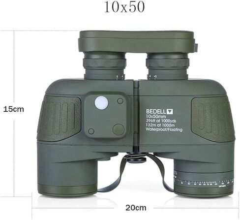 Monoculars Telescope High Power Telescope,10x50 Marine Binoculars with Compass, Coordinate Ranging for Bird Watching Binoculars in Saudi Arabia