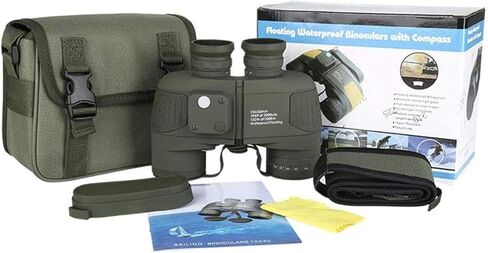 Monoculars Telescope High Power Telescope,10x50 Marine Binoculars with Compass, Coordinate Ranging for Bird Watching Binoculars in Saudi Arabia