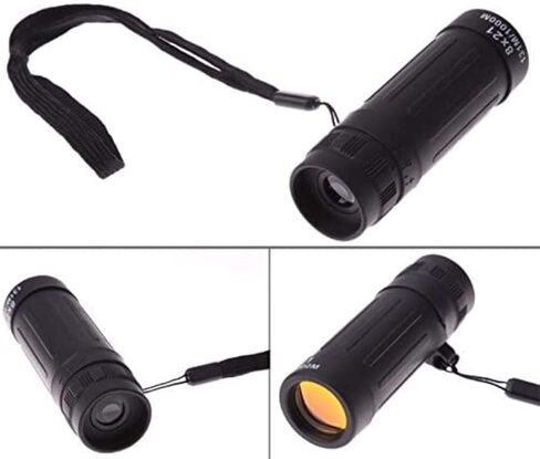Portable Binoculars High Power Monocular 8x21 Travel s Black Camping Hiking Tourism Scope s Outdoor in Saudi Arabia