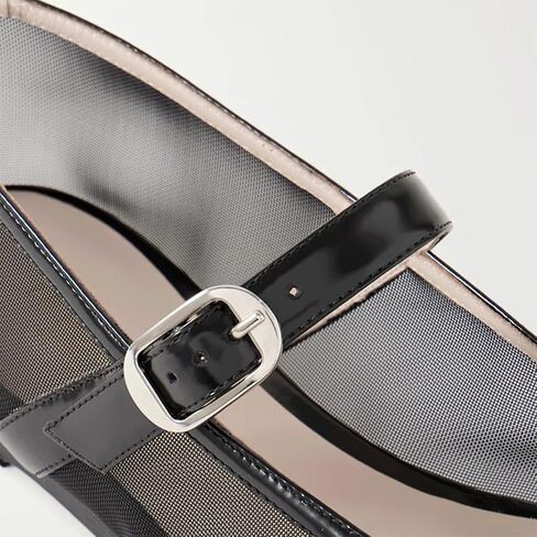 شقق الباليه الشبكية للنساء غير الرسميات الشبكية الأنيقة الشبكية in Kuwait