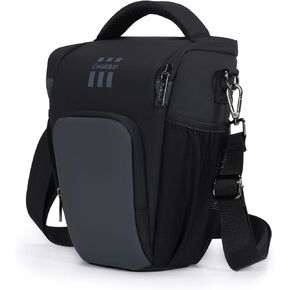 Cwatcun Camera Sling Bag, Large Water-Res DSLR Shoulder Pack for Photo | Fits Canon/Nikon/Sony DSLR/mirrorless. 5.1x3.9x9.8". Quick-access, lightweight nylon—ideal for travel, vlogs & street. in Kuwait