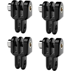 Short Extension Arm (4 Pack) for GoPro, DJI, Insta360 – Same Direction Pivot Mount for Action Camera in Saudi Arabia