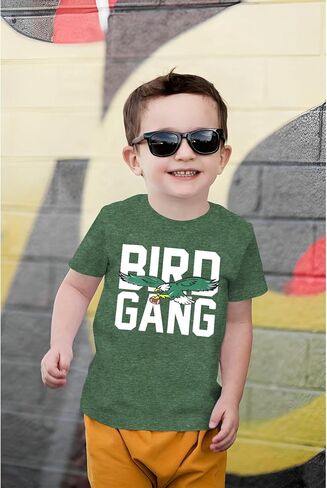KEKEMI Toddler Boy Girls Football Ballgame Shirts Sundays for The Birds T-Shirt Game Day Outfit Sport Tees Football Fan Tops in Saudi Arabia