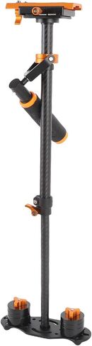 Yunseity DSLR Camera Stabilizer, DSLR Video Camera Stabilizer High Strength Carbon Fiber Lower Strong Loading Plug and Play with 3 Axles Handle for Live Broadcast in Saudi Arabia