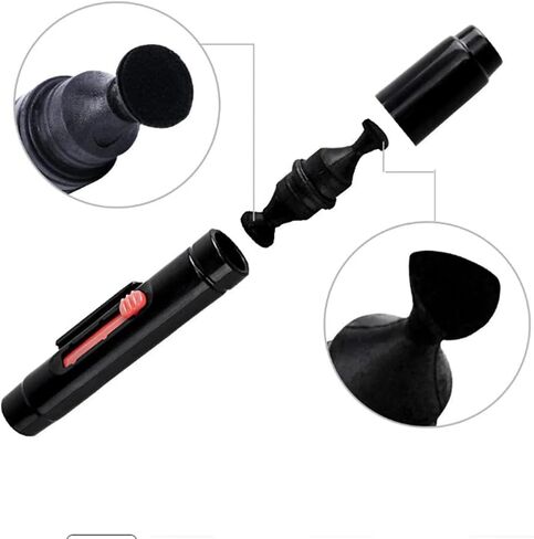 4Pcs Lens Glasses Cleaning Pen, 3 in-1 Designed Cleaning Brush for Camera Lens Cleaning, Optical Lens, Glasses Cleaning in Saudi Arabia