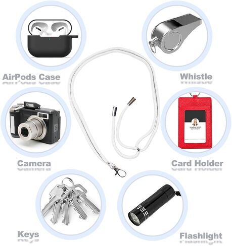 8 قطع من حامل الهاتف الخلوي حول الرقبة، حزام هاتف حول الجسم قابل للتعديل، حبل للهاتف الخلوي، حبل للهاتف الخلوي، حبل سميك للهاتف الخلوي (8 ألوان) in Kuwait