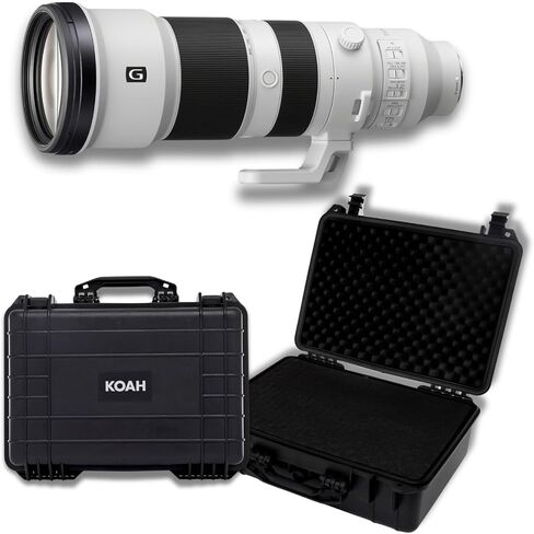 Sony FE 400-800mm f/6.3-8 G OSS Full-Frame 11 Rounded Diaphragm Lens (E-Mount) Bundle with Weatherproof Hard Case (2 Items) in Saudi Arabia