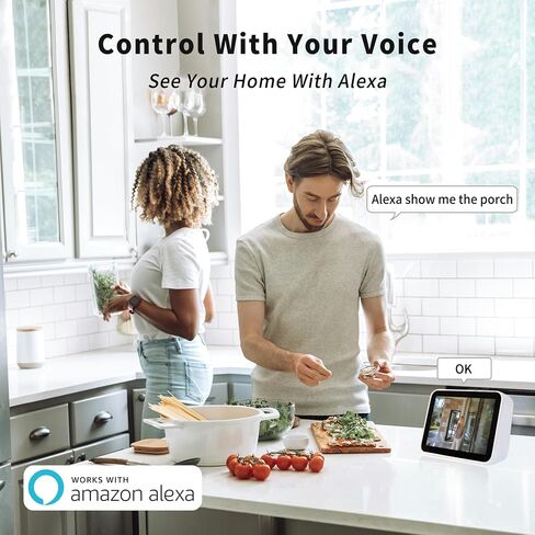 Security Camera Wireless Outdoor,Wireless Solar Outdoor Camera, Night Vision,PIR Motion Detection,Weatherproof,No Wiring Needed,Compatible with 2.4GHz WiFi,Cloud Service,Compatible with Alexa in Saudi Arabia