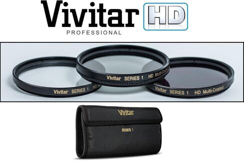 3pc hi def uv polarizer & nd8 kit for sony fdr-ax100 hdr-cx900 in Kuwait